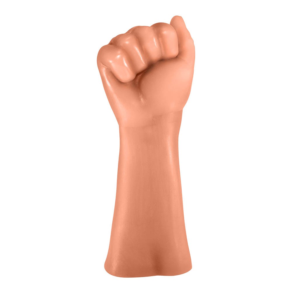 FIST DILDO POWER HAND - FLEXIBLE REALISTIC POWER HAND SHAPED FIST DILDO - BEIGE - 23 X 7.8 CM