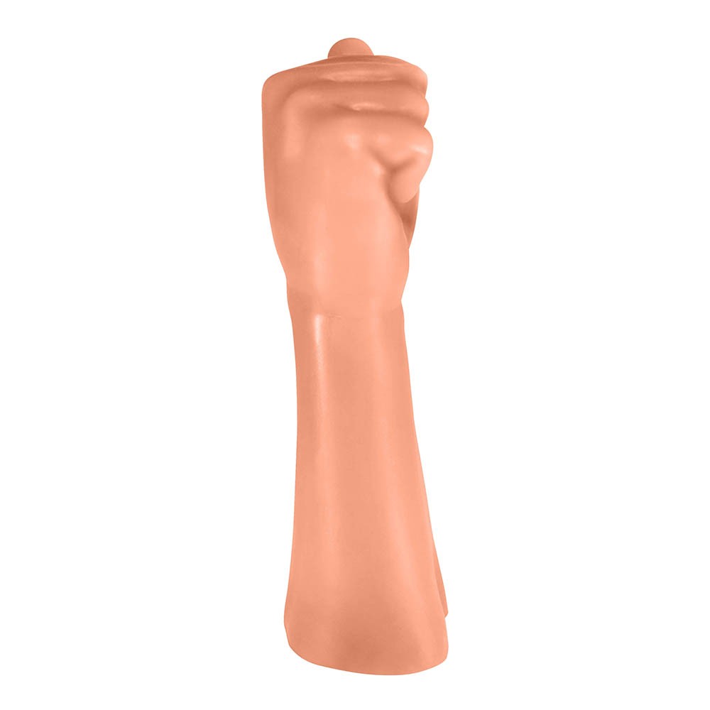 FIST DILDO POWER HAND - FLEXIBLE REALISTIC POWER HAND SHAPED FIST DILDO - BEIGE - 23 X 7.8 CM