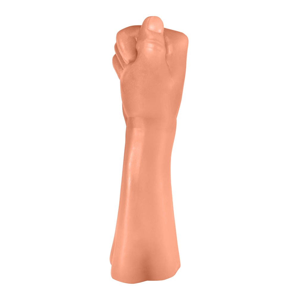 FIST DILDO POWER HAND - FLEXIBLE REALISTIC POWER HAND SHAPED FIST DILDO - BEIGE - 23 X 7.8 CM
