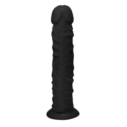 PROTHEUS - ADJUSTABLE STRAP-ON WITH REALISTIC PENIS - BLACK - 24 X 4 CM