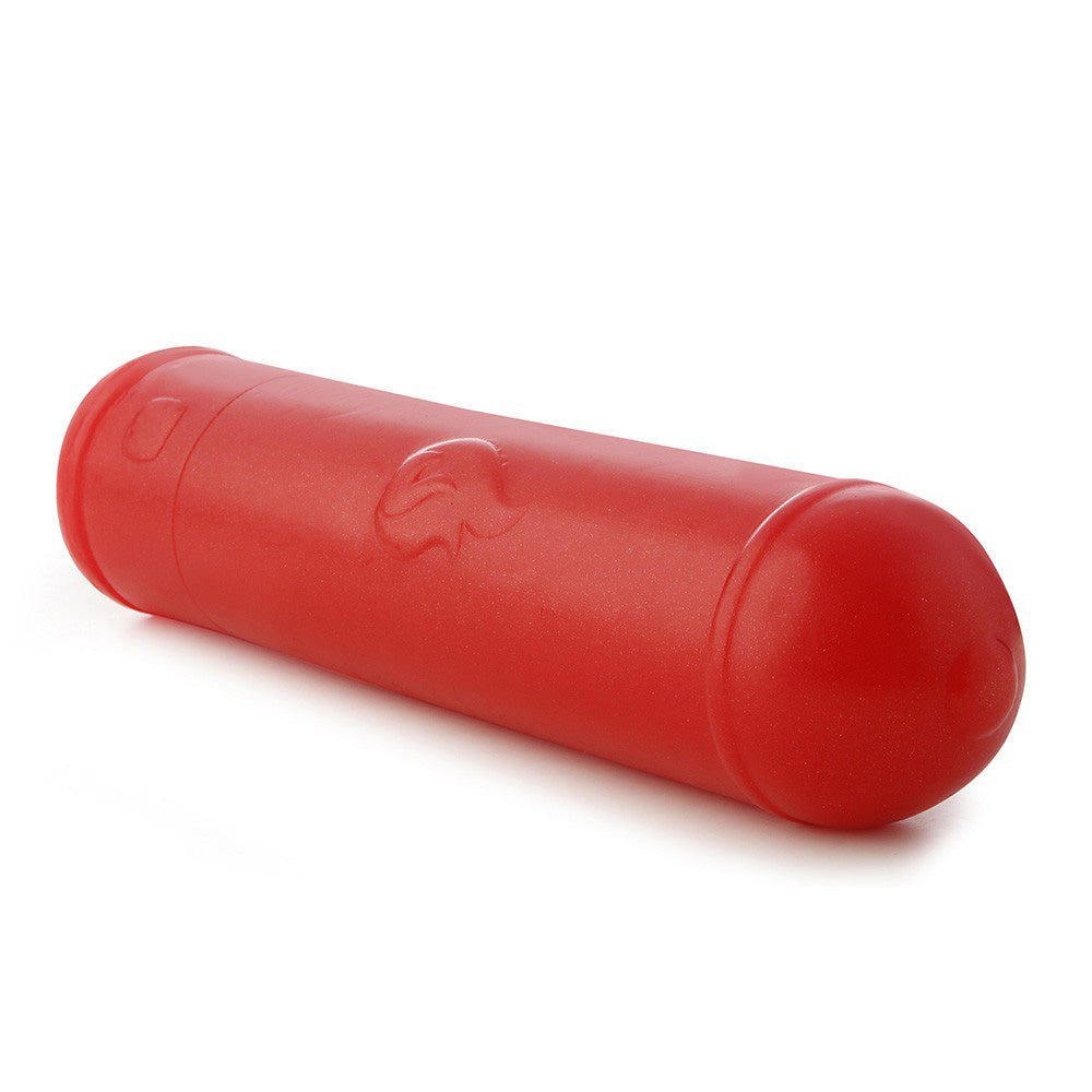 EXTINTOR - FLEXIBLE LARGE ANAL PLUG FIRE EXTINGUISHER SHAPE - RED - 31 X 8 CM