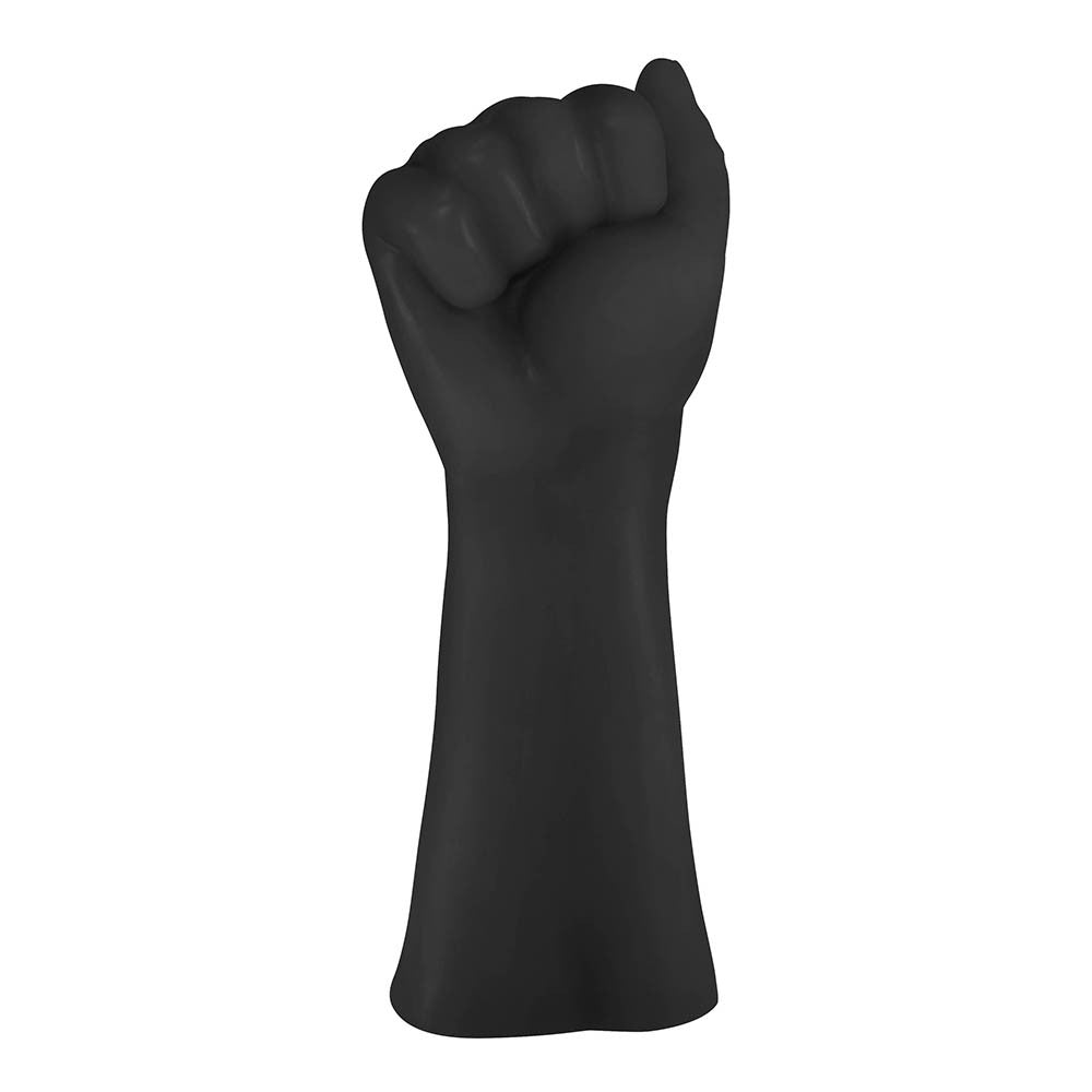 FIST DILDO POWER HAND - FLEXIBLE REALISTIC POWER HAND SHAPED FIST DILDO - BLACK - 23 X 7.8 CM