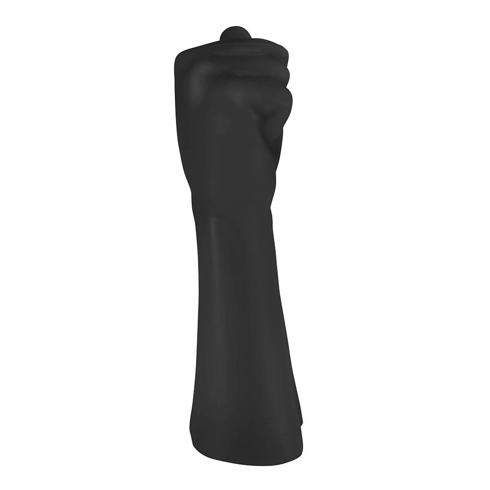 FIST DILDO POWER HAND - FLEXIBLE REALISTIC POWER HAND SHAPED FIST DILDO - BLACK - 23 X 7.8 CM