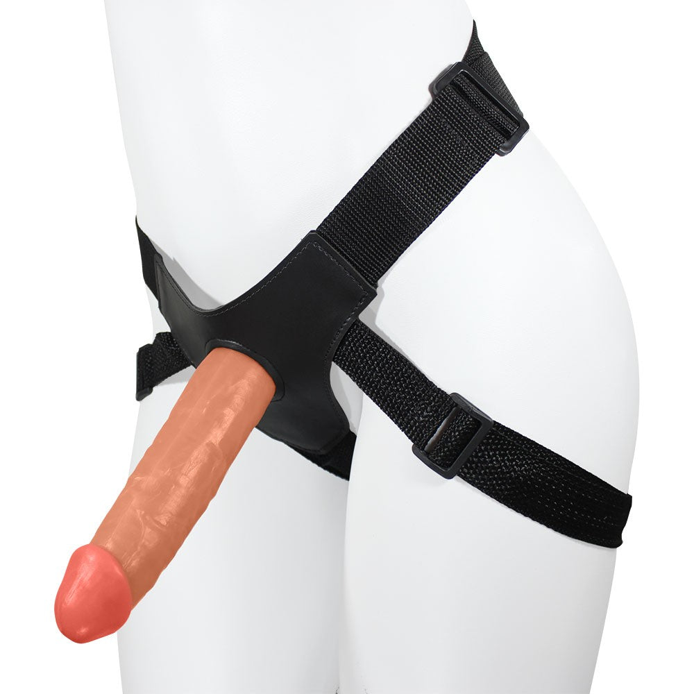 MARTES - ADJUSTABLE STRAP-ON WITH REALISTIC PENIS - BEIGE - 19 X 4.5 CM