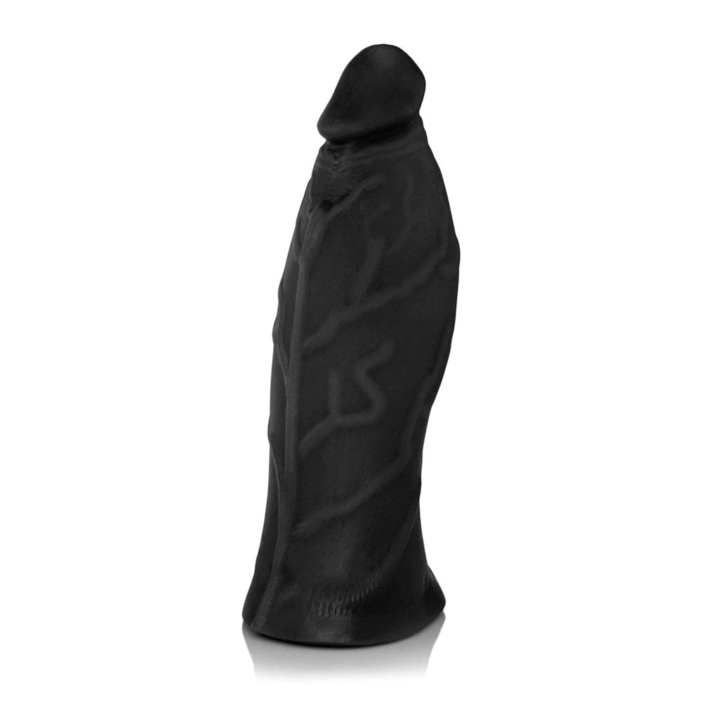 JATOBÃO - GIANT THICK FLEXIBLE REALISTIC PENIS - BLACK - 27 X 8 CM