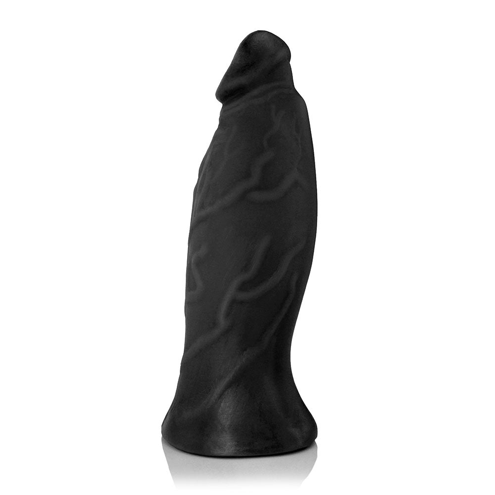 JATOBÃO - GIANT THICK FLEXIBLE REALISTIC PENIS - BLACK - 27 X 8 CM