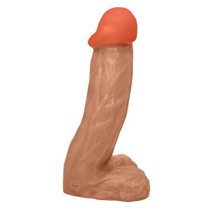 VALENTE - ADJUSTABLE STRAP-ON WITH REALISTIC PENIS - BEIGE - 31 X 7.8 CM