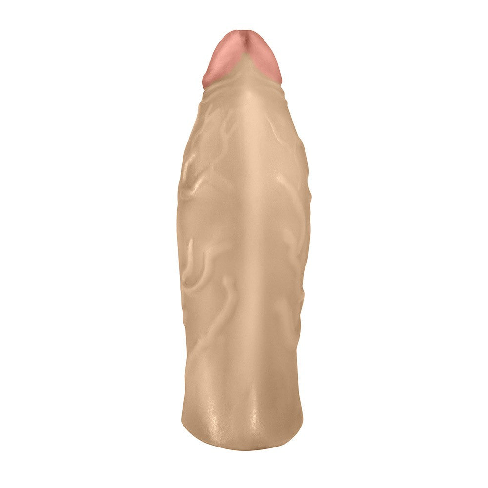 JATOBÃO - ADJUSTABLE STRAP-ON WITH REALISTIC PENIS - BEIGE - 27 X 8 CM