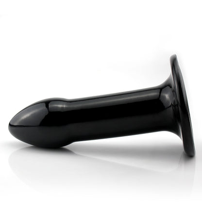 PEGASUS - GIANT FLEXIBLE ANAL PLUG - GLOSSY BLACK - 31 X 8.5 CM